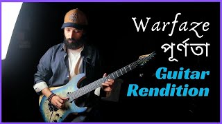 Warfaze  Purnota  Guitar Rendition [upl. by Orenid]