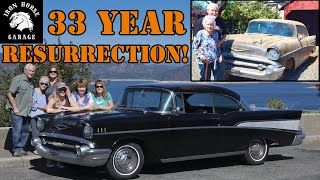 Bringing Dads Classic Chevy Back to Life 1957 Bel Air Story [upl. by Aydan13]