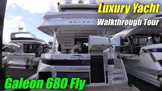 Ready to Impress  2023 Galeon 680 Fly [upl. by Sucramel]