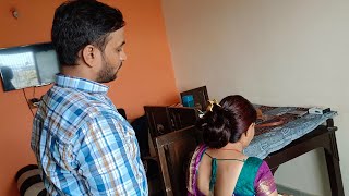 Nishas Long Hair Oiling By Husband  Nisha Rapunzel Hair Oiling Story [upl. by Gothard]