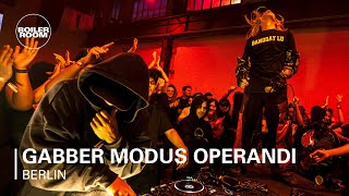 Gabber Modus Operandi  Boiler Room Festival Berlin Third Space [upl. by Suoirrad]