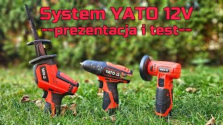 System YATO 12V  TEST Wkrętarka Piła Szablasta Przecinarka [upl. by Tena]