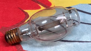 Westinghouse 175watt Clear Lifeguard Mercury Vapor Light Bulb  5 [upl. by Frodeen]