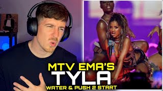 Reacting to Tyla  Water amp PUSH 2 START 2024 MTV EMAs [upl. by Loren]