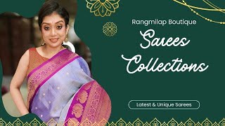 Rongmilaps Handwoven Pure Chhattisgarh Tussar Sarees  Craftsmanship Meets Tradition [upl. by Yhtomit]