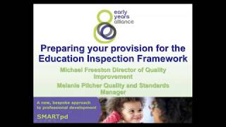 Preparing your provision for the Education Inspection Framework [upl. by Eseyt]