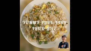 Yummy Pork Lard Fried Rice [upl. by Takeshi]