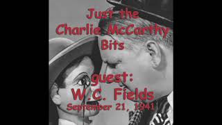 Just the Charlie McCarthy Bits guest W C Fields [upl. by Edya]