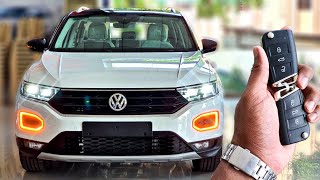 New Volkswagen T Roc India  Sunroof  On Road Price  Mileage  Features  Interior [upl. by Rikki132]