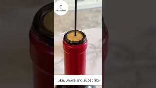 Creative Finds  Amazon Finds  Uncorking Wine Bottles With Air Pressure [upl. by Aicilra]