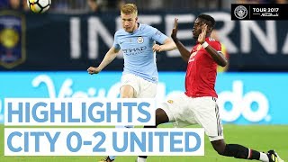 Man City vs Man United 02 All Goals amp Extended Highlights  Friendly 21072017 HD [upl. by Jezreel]