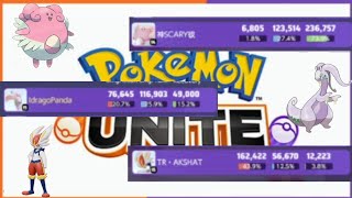 Best blissey gameplay I have ever seen  Rank push  Idragopanda  Pokemon unite [upl. by Kendra]