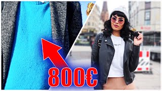 800€ FÜR EIN SWEATER OHNE AUFDRUCK 😱🔥💸  WIE VIEL IST DEIN OUTFIT WERT  MAHAN [upl. by Patricio]