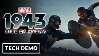 Marvel 1943 Rise of Hydra Captain America amp Black Panther Game  Unreal Engine 54 Tech Demo [upl. by Sass]