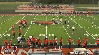 Grafton High School vs Whitnall High School JV2 Football [upl. by Monjan]