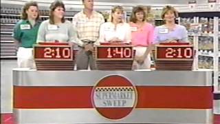 Supermarket Sweep  Cheryl amp Saundra vs Toni amp Michael vs Ann amp Sherri 1992 [upl. by Atilamrac782]