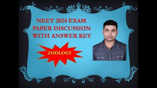 Zoology previous year paper discussion NEET 2024NEET paper discussion NEET 2024 zoology paper [upl. by Janelle]