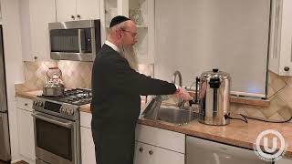 How To Kasher a Kitchen Sink amp Urn for Passover Episode 6 [upl. by Schuyler]