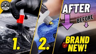 How To Restore Faded Black Plastic Trim On Your Car and Bring Back the Bold DIY  Chemical Guys [upl. by Icram937]