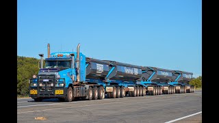 Big Road Trains and Oversized loads Australia [upl. by Dev]