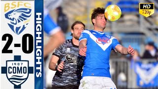 BresciaComo 20 Gol e Highlights  Serie BKT 202324 [upl. by Santana]