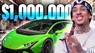 I Spent 1M in Lamborghini Young Adz DBlock Europe [upl. by Tsirc]