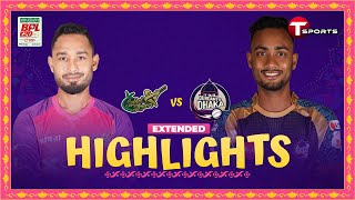 Extended Highlights  Sylhet Strikers vs Durdanto Dhaka  Match 17  BPL 2024  T Sports [upl. by Moneta]