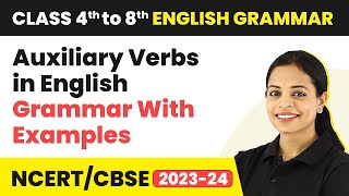 Auxiliary Verbs in English Grammar With Examples  Class 4th to 8th English Grammar [upl. by Yecart434]