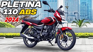 New Bajaj Platina 110 ABS New Model 2024 Complete Review 🔥 [upl. by Douty235]