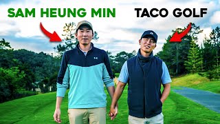 Can Taco Golf BREAK 60 with Sam Heung Min [upl. by Nnaear]