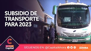 Renovación del subsidio de transporte o ruta escolar para 2023 en Bogotá [upl. by Ahsennod]