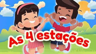 Baile das Estações  Música Educativa Infantil sobre as Estações do Ano  Mágica Kids [upl. by Ilram285]