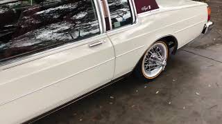 Lil C Jack on 4z Delta 88 Coupe on swangas before the epic disc [upl. by Beker]