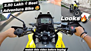 Suzuki VStrom SX Ride Review  First Ride  YN VLOGS [upl. by Fidelia735]