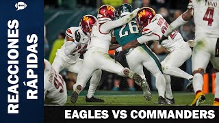 ¡Batalla defensiva por la NFC East  Reacciones Rápidas TNF Semana 11 [upl. by Verras]