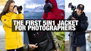 I created the FIRST 5in1 JACKET FOR PHOTOGRAPHERS  Jaworskyj [upl. by Gigi]