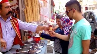 Scream for Ice Cream  Turkish Ice Cream Man Trolls Customers [upl. by Ellehsar]