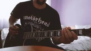 Motorhead  Jailbait guitar cover wsolo [upl. by Shirk126]