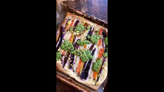 Heirloom Carrot and Whipped Ricotta Tart [upl. by Kala136]