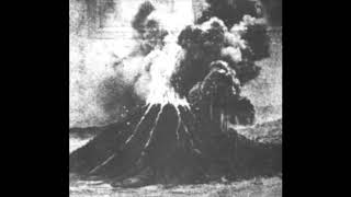 Krakatoa Eruption Real Sound 1883 [upl. by Flynn]