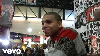 Chris Brown  Exclusive In Store Footage [upl. by Wye523]