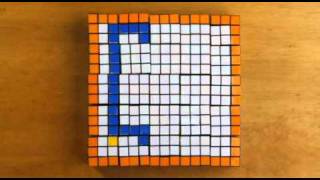 Stop Motion Rubiks Cube  Snake Game [upl. by Gerger]