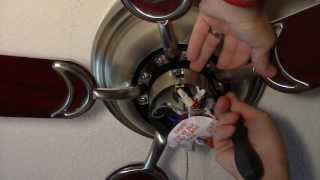 Installing a Ceiling Fan Westinghouse Contempra Pro Trio ETLESGWContempra TrioWH08 [upl. by Niawd]