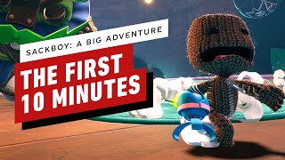 The First 10 Minutes of Sackboy A Big Adventure on PS5 4K [upl. by Phillada633]