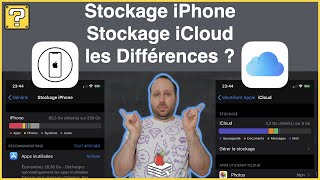 Stockage iPhone  Stockage iCloud les Différences [upl. by Ojytteb215]