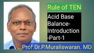 Acid Base Balance IntroPart1Muralis Simplified Biochemistry [upl. by Aubry]