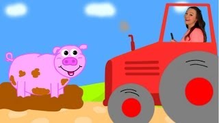 Farm Animal Sounds Song  Driving My Tractor [upl. by Craven206]