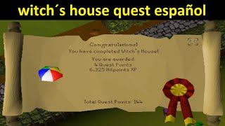 OSRS witchs house quest español 2024 [upl. by Eatnoj]