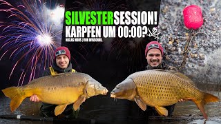 Karpfenangeln im Winter  die Silvestersession🎉  blacklabelbaits  carpfishing [upl. by Abijah149]