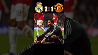 Real Madrid🆚️ Manchester United21Imaginary match highlightsshorts football youtube ronaldo [upl. by Eenyaj]